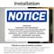 Signmission Important Fragrance Free Environment Please, 10 in W x Rectangle, Vinyl Decal OS-2PACK-NS-D-710-L-13647 - alternate 4